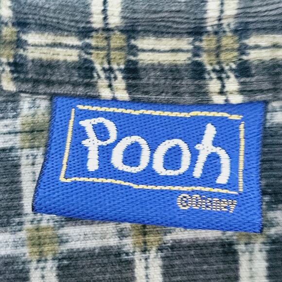 Vintage Disney Winnie the Pooh Tigger Corduroy Button Down Shirt Size L Casual - Picture 6 of 8